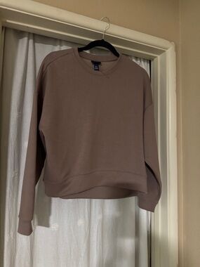 Women's Crewneck Sweater - Dusty Mauve